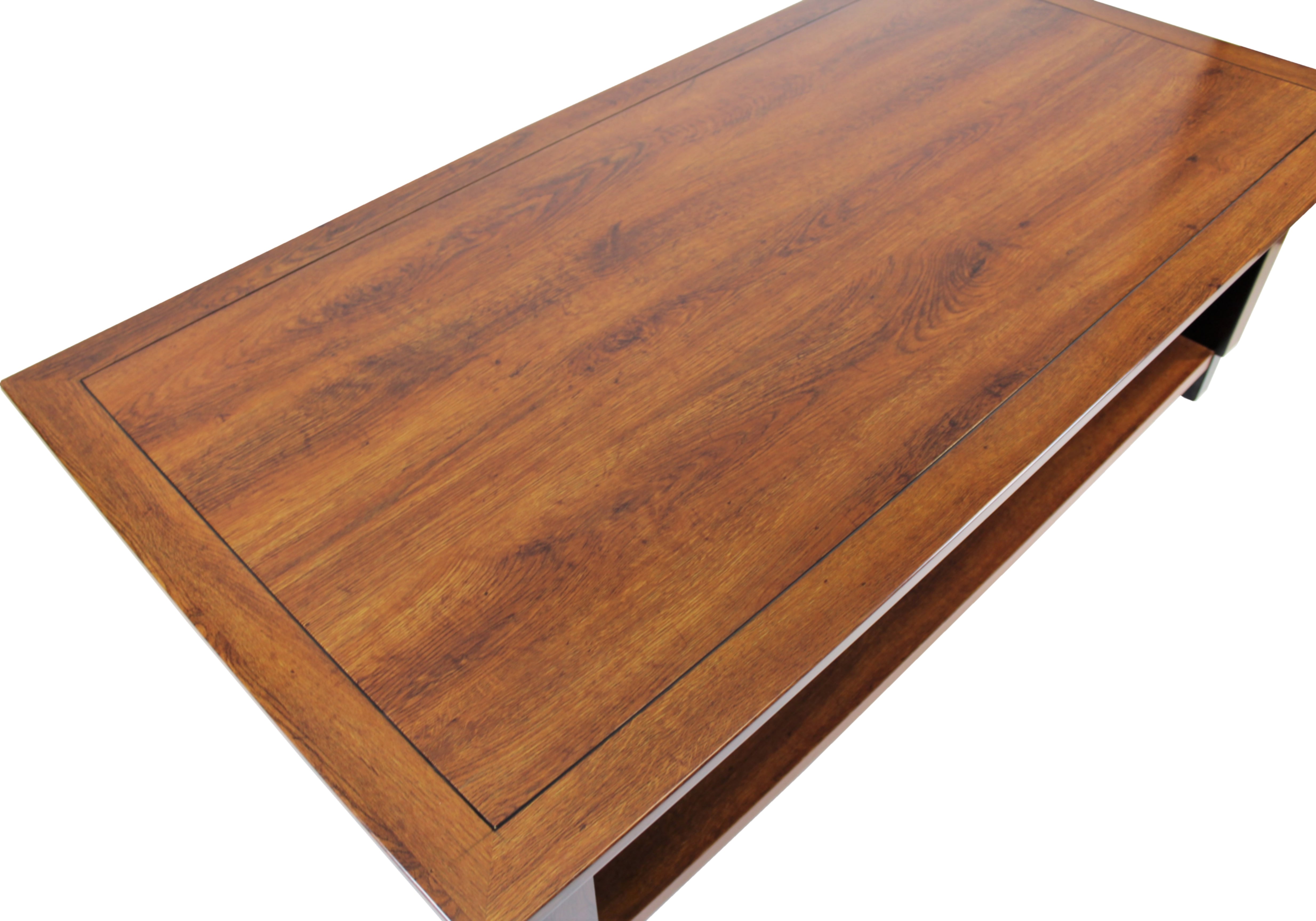 Medium Oak Executive Extra Large Coffee Table DES-1861-F22